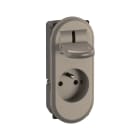 Legrand - Prise 2P+T Céliane spéciale accessibilité - Titanium