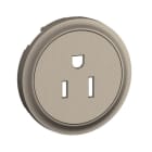 Legrand - Enjoliveur prise 2P+T Standard Américain Céliane - Titanium
