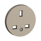 Legrand - Enjoliveur prise 2P+T Céliane Standard Britannique - Titanium