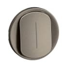 Legrand - Enjoliveur permutateur à voyant Céliane - Titanium
