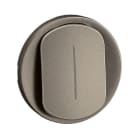 Legrand - Enjoliveur permutateur à voyant Céliane - Titanium