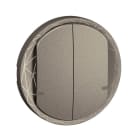 Legrand - Enjoliveur interrupteur double Céliane with Netatmo - Titanium