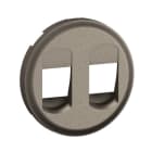 Legrand - Enjoliveur prise Haut-Parleur double Céliane - Titanium