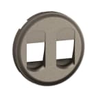 Legrand - Enjoliveur prise Haut-Parleur double Céliane - Titanium