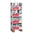 Legrand - Box Céliane : 2 interrupteurs 10A, 2 prises 2P+T et plaques - Noir et Titanium