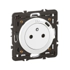 Legrand - Prise 2P+T avec prise USB Type-C 7,5W Céliane enjoliveur Blanc et support