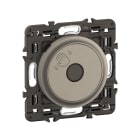 Legrand - Commande sans contact 200W LED Céliane enjoliveur Titanium et support