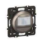 Legrand - Détecteur mural sans Neutre dérogation 100W LED Céliane enjo Titanium et support