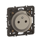 Legrand - Prise 2P+T avec prise USB Type-C 7,5W Céliane enjoliveur Titanium et support