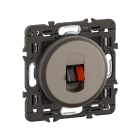 Legrand - Prise haut-parleur Céliane enjoliveur Titanium et support