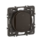 Legrand - Variateur 2 fils Céliane toutes charges enjoliveur Noir et support