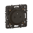 Legrand - Prise 2P+T avec prise USB Type-C 7,5W Céliane enjoliveur Noir et support