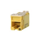 Legrand - Connecteur RJ45 HD jack catégorie 6A UTP - jaune