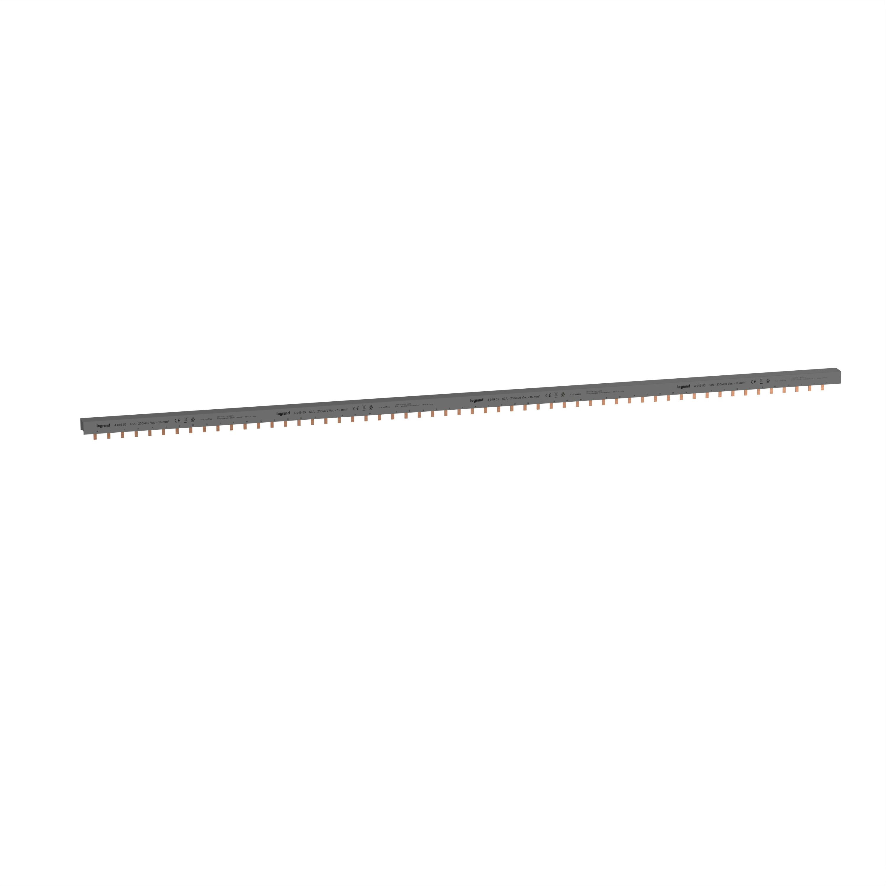 Legrand - Peigne d'alimentation 4P HX3 longueur 56 modules - 1m