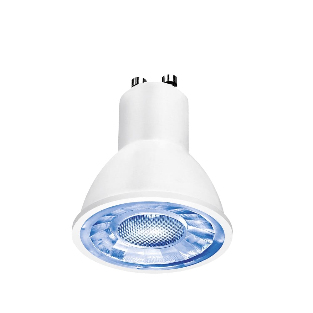 LAMPLGU10B LAMPE LED GU10 BLEUE - 240VCA LAMPLGU10B LAMPE LED GU10 BLEUE - 240VCA