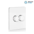 Aurora - AOne Zigbee - Controleur mural rotatif double - sur piles