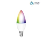 Aurora - Connect.control - Lampe flamme E14 5W 180 RGB + CX (827-850) grad. Bluetooth