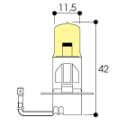 Aurora - Lampe halogène automobile H3 12V 55W PK22s