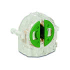 Aurora - Douille tube fluo G5 encliquetable sans ressort