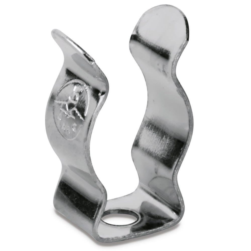 Aurora - Support pour tube fluo T5 acier nickele