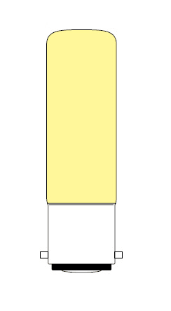 Aurora - Tube 28X80 24V 40W B22 renforcé