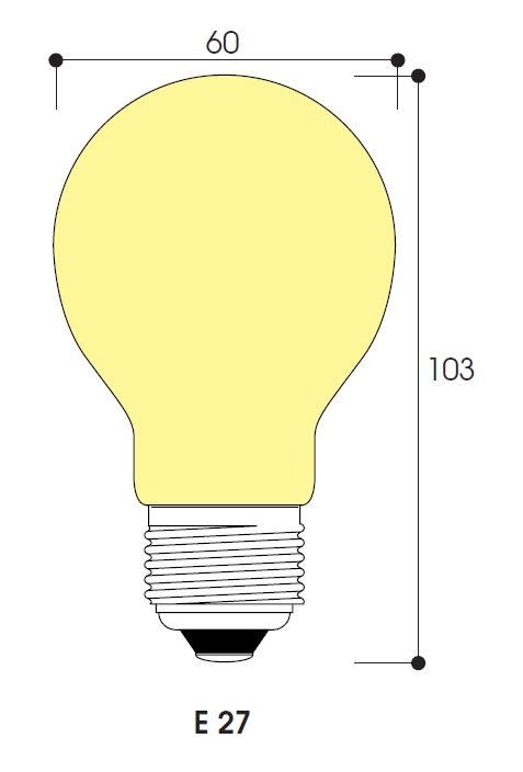 Aurora - INC - K60 Carrefour 60X90 235V 60W E27 8000h