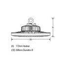 Aurora - Ostia - Susp LED 100-277VAC 100W IP65 4000K