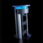 Xeta - VERSALUX - tour multiprise extractible 3 prises + 1 USB - IP54