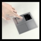 Xeta - VERSAHIT - Dock chrome encastrable IP54 avec volets coulissants - 2 prises