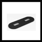 XPE - VERSAPICK - Module encastrable compact ovale 2 x USB - Blanc