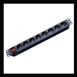 Xeta - PDU multiprise horizontale 8 prises avec interrupteur ON/OFF