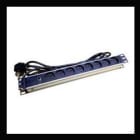 XPE - PDU multiprise horizontale 8 prises avec protection contre les surcharges