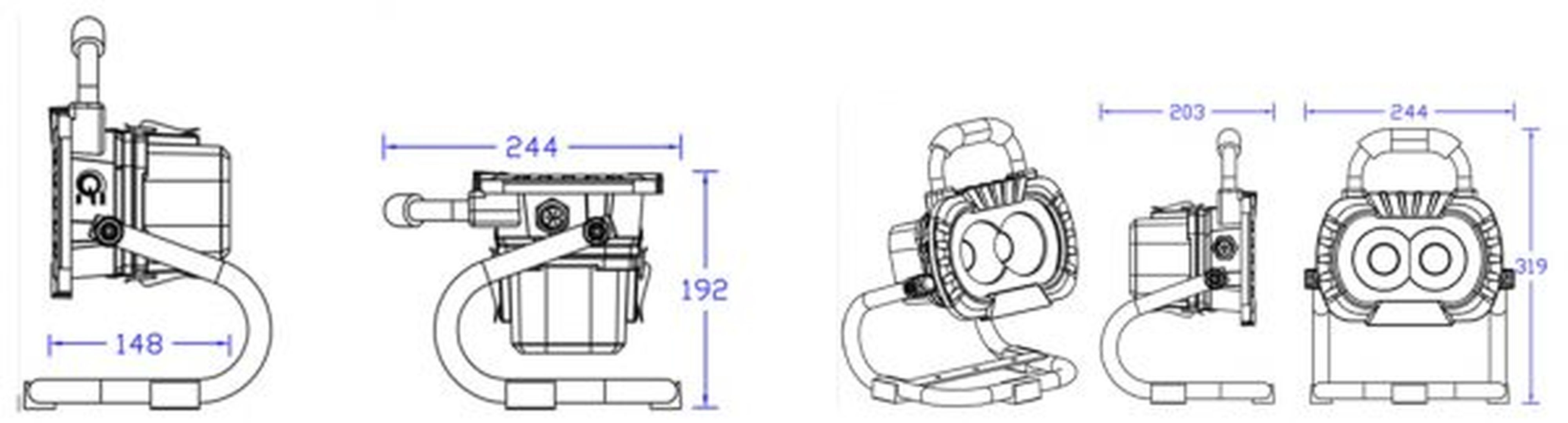 XPE - Couronne magnetique ronde - Finition Or brosse