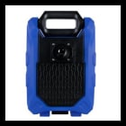 Xeta - Projecteur de chantier LED articule rechargeable 2x10W - 4000K - HP Bluetooth