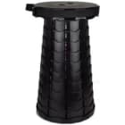 Xeta - TABIX - Tabouret noir telescopique repliable