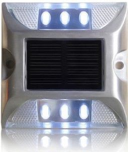 Xeta - BALISOL - Balise LED solaire de parking IP68 - lumière blanche