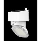 Xeta - ATIX - Applique LED solaire compacte murale blanche - IP54 - 13,7W