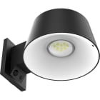 XPE - RETRO - Applique LED solaire murale design noire - IP54 - 6,8W