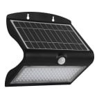 XPE - BUTTERFLY8 - Projecteur LED solaire mural 8W noir - IP65 - 3000K-3000K - 850 lm