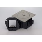 Xeta - ARPI66C - Boîte de sol encastree carre vide - inox brosse - IP66 - IK10