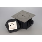 Xeta - ARPI66CI - Kit prise de sol encastree carre 2P+T - inox brosse - IP66 - IK10