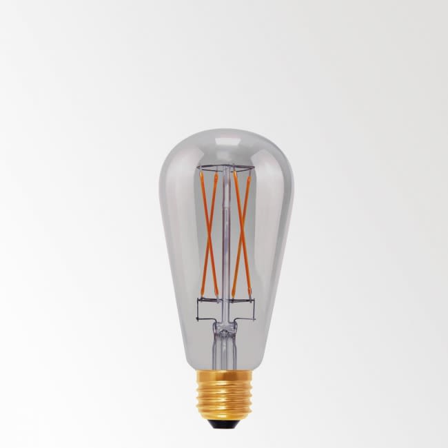 Delta Light - LED FILAMENT T64 E27 6W 2200K - SMOKE