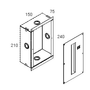 Delta Light - CONCRETE BOX 145