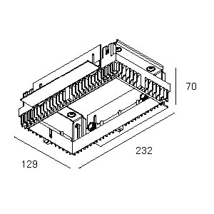 Delta Light - MINIGRID IN 2 MOUNTING KIT