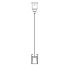 Delta Light - FTL35 - CABLE SUSPENSION SINGLE 1,6m