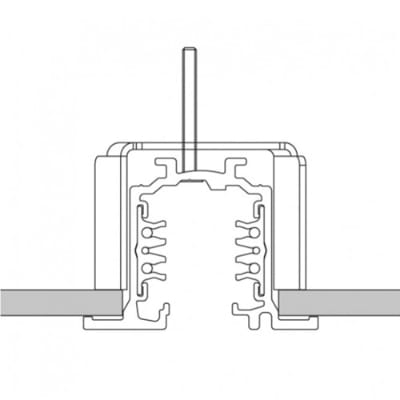Delta Light - TRACK 3F DIM IN - INSIDE CLIP