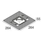 Delta Light - MOUNTING KIT S102 TRIMLESS O.F.A.