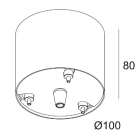 Delta Light - CENTRAL SUSPENSION SUPERNOVA FLAT 3m B
