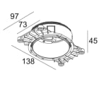Delta Light - MOUNTING KIT SPY 39/52 TRIMLESS O.F.A.