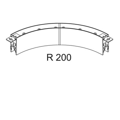 Delta Light - SLM26H - CORNER SET R 90° B
